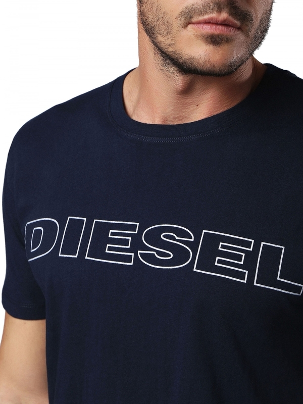 Diesel Tričko Pánske Jake Tmavo Modre - 3