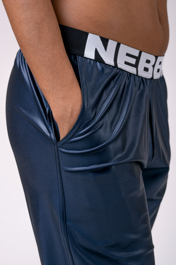 Nebbia Nohavice 529 Sports Drop Crotch - Modré - 3