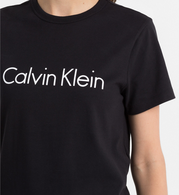Calvin Klein Dámské Tričko Logo Čierne, S - 3