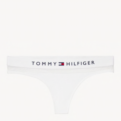 Tommy Hilfiger Tangá Bielé - 3