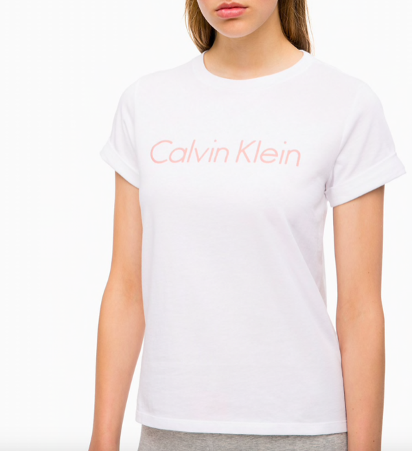 Calvin Klein Tričko 3D Logo White - 3