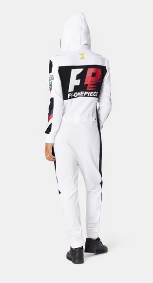 OnePiece Overal Formula White - 4
