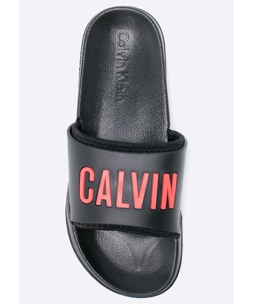 Calvin Klein Šľapky Black - 4