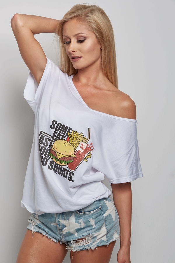 Gym Glamour Tričko "Fast Food" - 4