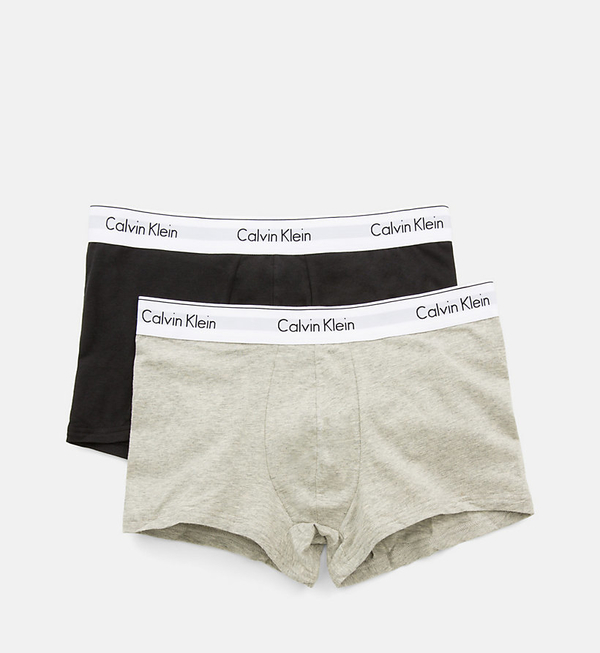 Calvin Klein 2Pack Boxerky Black And Grey, M - 4