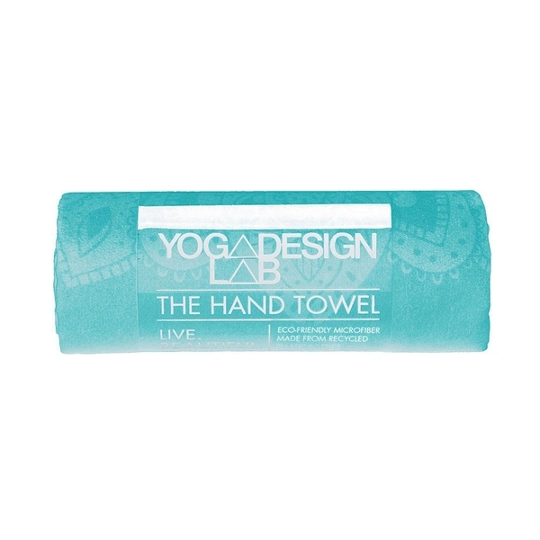Yoga Design Lab PET Hand Towel - Mandala Turquoise - 4