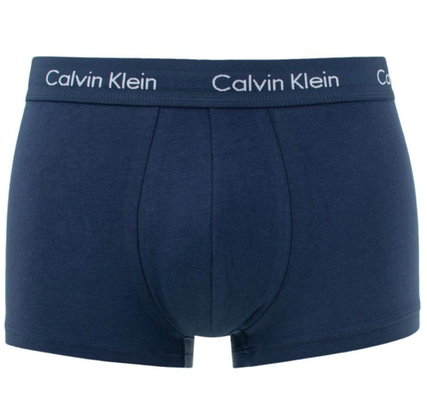 Calvin Klein 3Pack Boxerky Black, Blue & Blue Royal LR, XL - 4