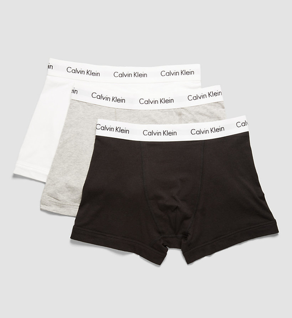 Calvin Klein 3Pack Boxerky Black, Grey&White - 5