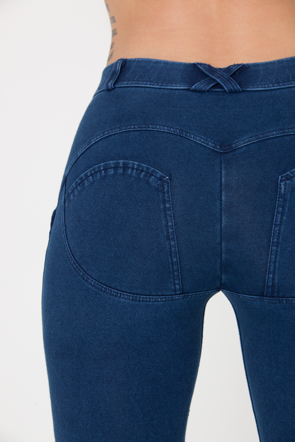 Boost Jeans Mid Waist Dark Blue, XL - 5