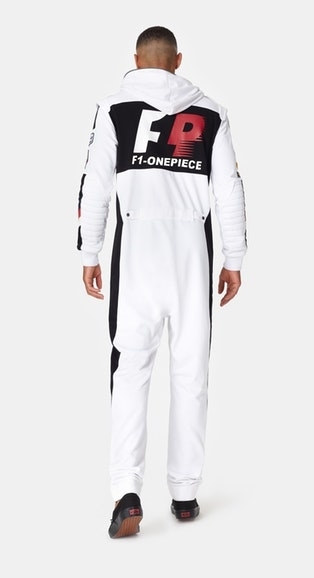 OnePiece Overal Formula White - 6